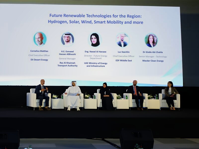 Panel discussion on future renewable technologies for the region at RAK Energy Summit
